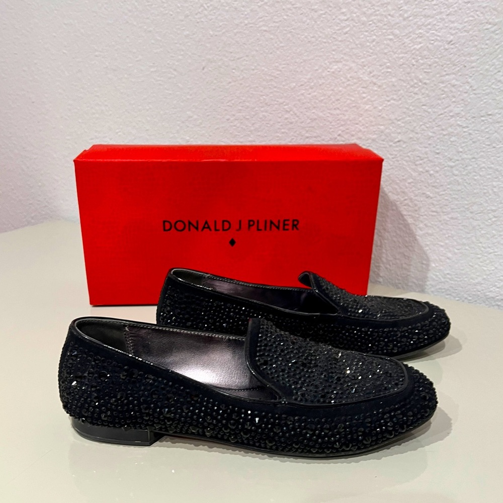 Donald J Pliner Studded Loafers